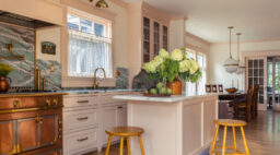 Kitchen in Seattle House by Kenna Stout/Brio Interior Design