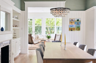 dining room in San Francisco home
